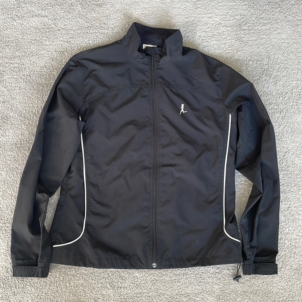 EC Black / White Running Room Jacket - Size Medium